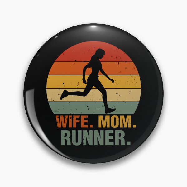 Item preview, Wife Mom Runner - Vintage Sunset Retro designed and sold by Steele-Art.