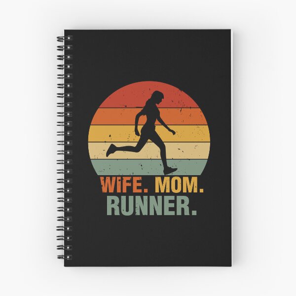 Item preview, Wife Mom Runner - Vintage Sunset Retro designed and sold by Steele-Art.