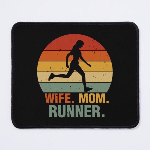 Item preview, Wife Mom Runner - Vintage Sunset Retro designed and sold by Steele-Art.