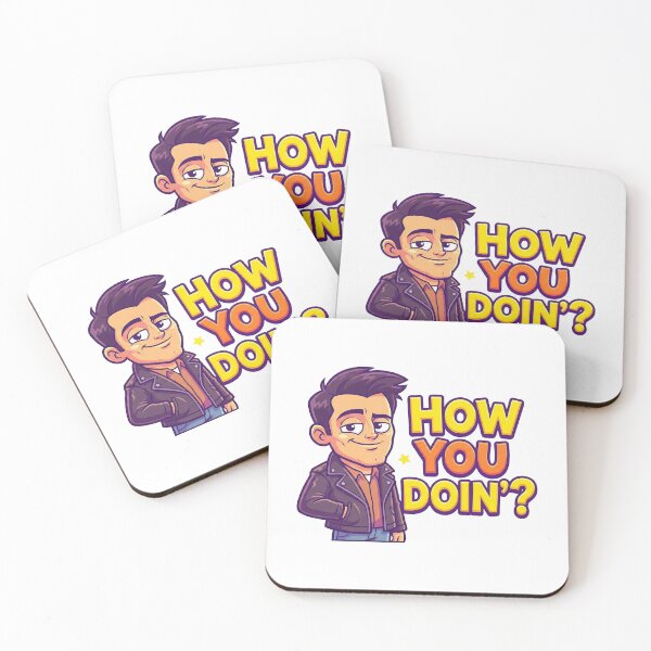 Item preview, Joey Tribbiani How You Doin’? Friends designed and sold by Screen Lore.