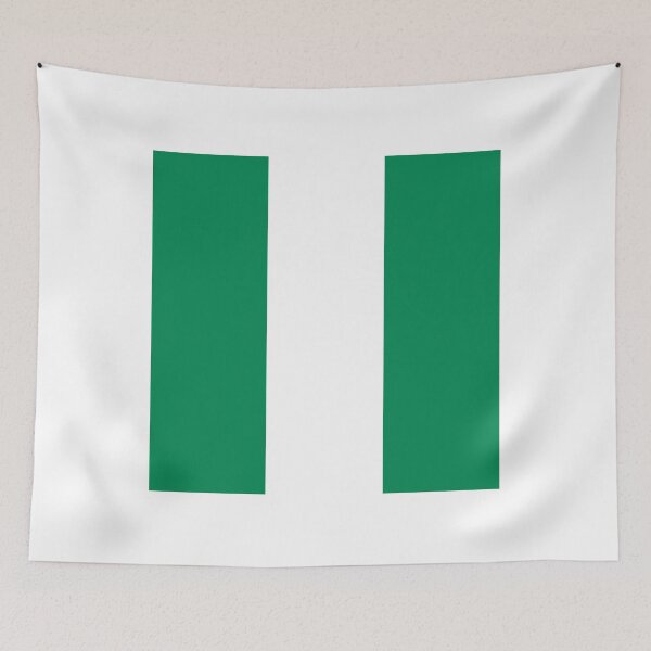 Item preview, Nigeria National Flag Clean Design designed and sold by NTGUILTY.