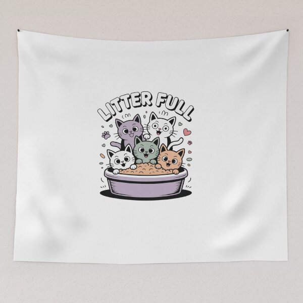 Item preview,  Litter's Full designed and sold by SHop25souka.