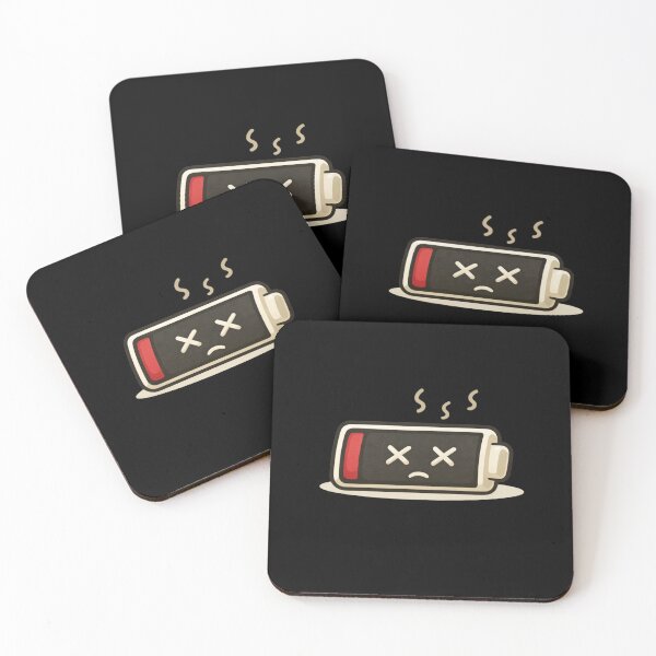 Item preview, Dead Battery Mood Icon designed and sold by Papier Atelier Art.