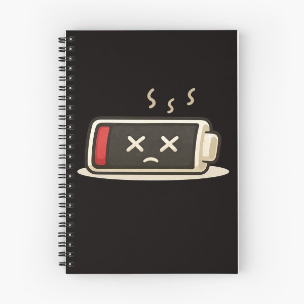 Item preview, Dead Battery Mood Icon designed and sold by Papier Atelier Art.