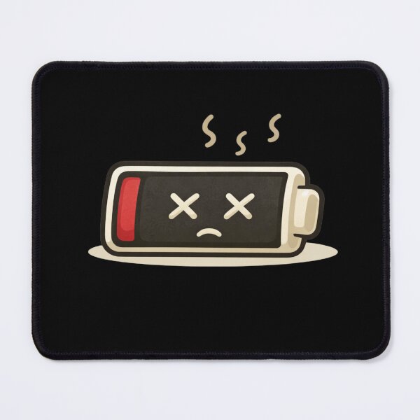 Item preview, Dead Battery Mood Icon designed and sold by Papier Atelier Art.