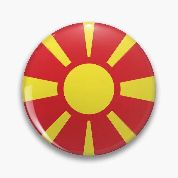 Item preview, North Macedonia National Flag Bold Design designed and sold by NTGUILTY.