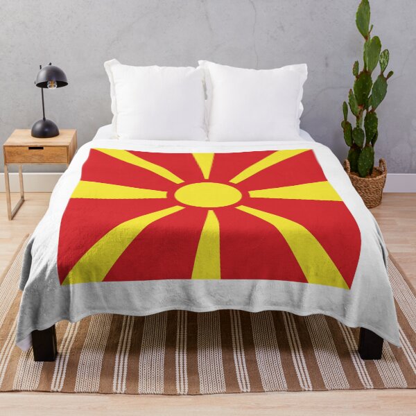 Item preview, North Macedonia National Flag Bold Design designed and sold by NTGUILTY.