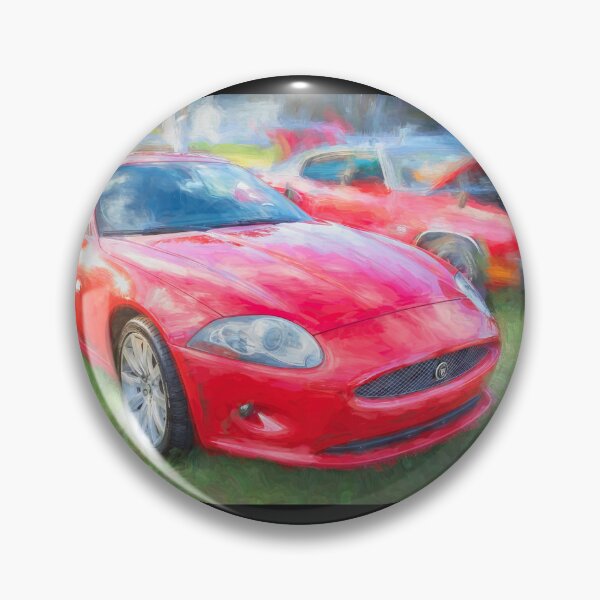 Artikelvorschau, 2008 roter Jaguar XK Coupé X100 entworfen und verkauft von RichFrancoCars.