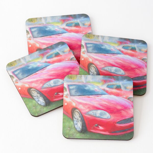 Item preview, 2008 Red Jaguar XK Coupe X100 designed and sold by RichFrancoCars.