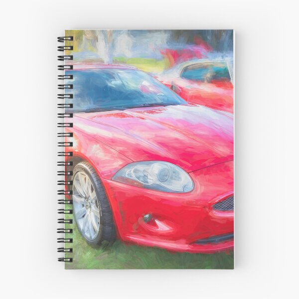Item preview, 2008 Red Jaguar XK Coupe X100 designed and sold by RichFrancoCars.