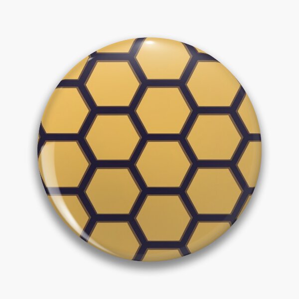 Item preview, Golden Honeycomb Hexagon Pattern Design designed and sold by Ed & Harmony.