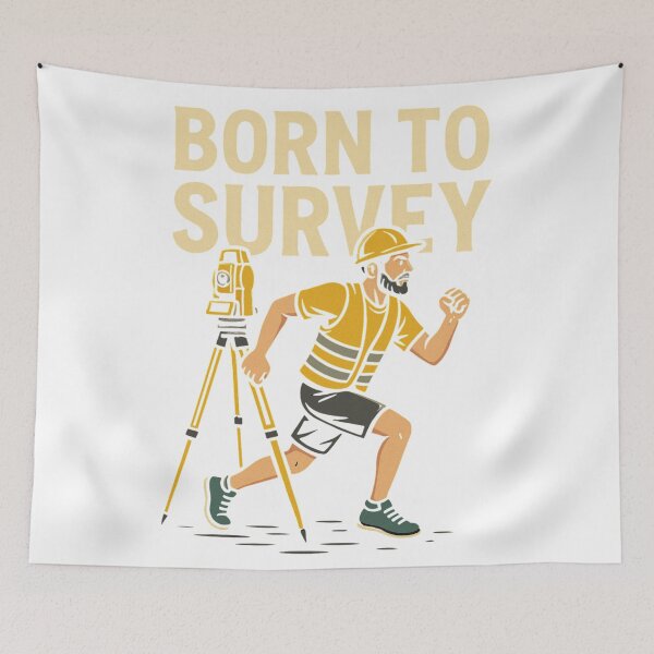Item preview, Born To Survey designed and sold by JDGeoShop.