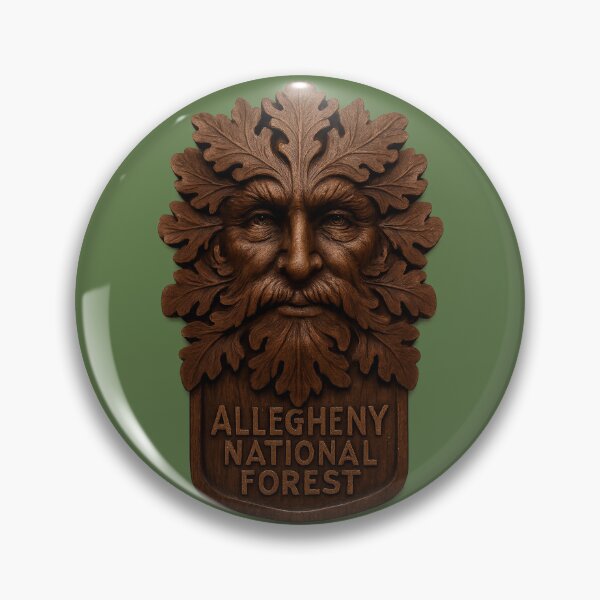 Item preview, Allegheny National Forest designed and sold by Broken Antler Designs .