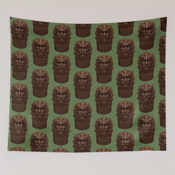 Item preview, Allegheny National Forest designed and sold by Broken Antler Designs .