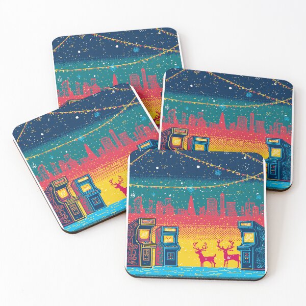 Item preview, Christmas in Pixel Art & Arcade designed and sold by MidArtForge.