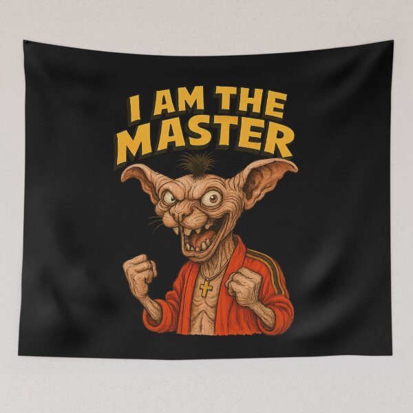 Item preview, The Master designed and sold by Cats and Other Things.