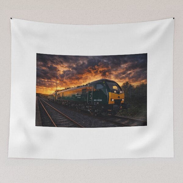 Item preview, Class 93 Locomotive 93009, UK Freight Locomotive Art designed and sold by philpace.
