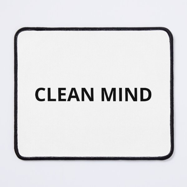 Item preview, Clean Mind Minimal Quote designed and sold by GHADANFAR.