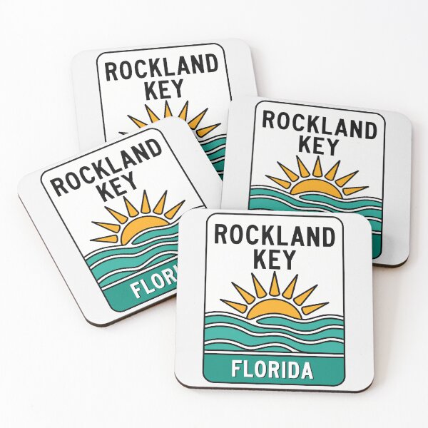 Item preview, Rockland Key Florida - Beach Sign designed and sold by TheOldMittenIllustrated.
