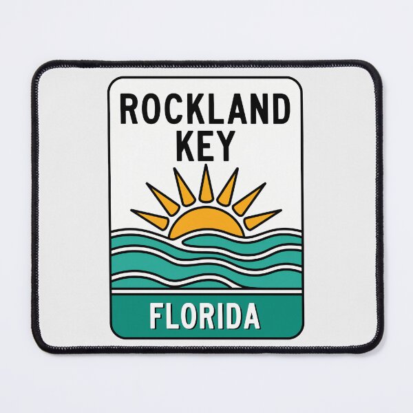 Item preview, Rockland Key Florida - Beach Sign designed and sold by TheOldMittenIllustrated.