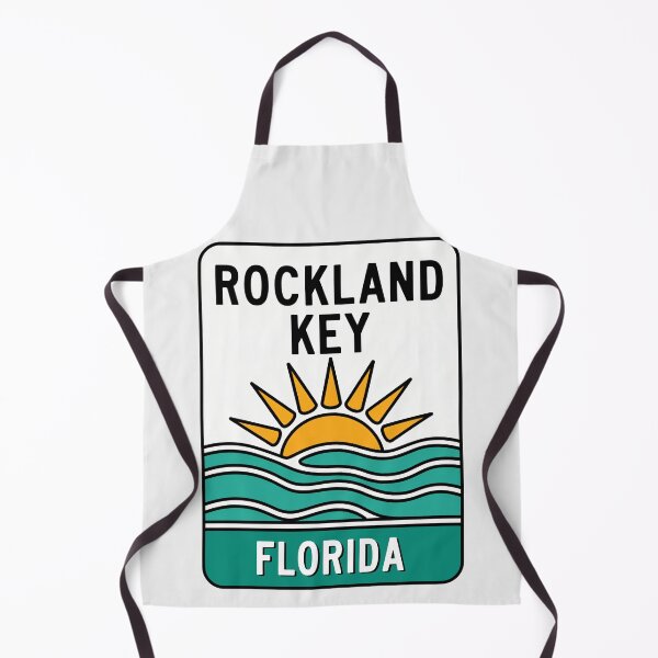Item preview, Rockland Key Florida - Beach Sign designed and sold by TheOldMittenIllustrated.