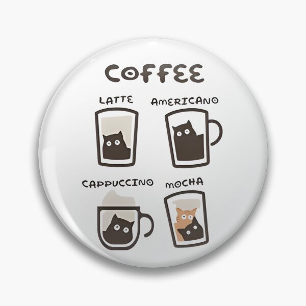 Item preview, Coffee Cat Types Chart designed and sold by Oniyasha.