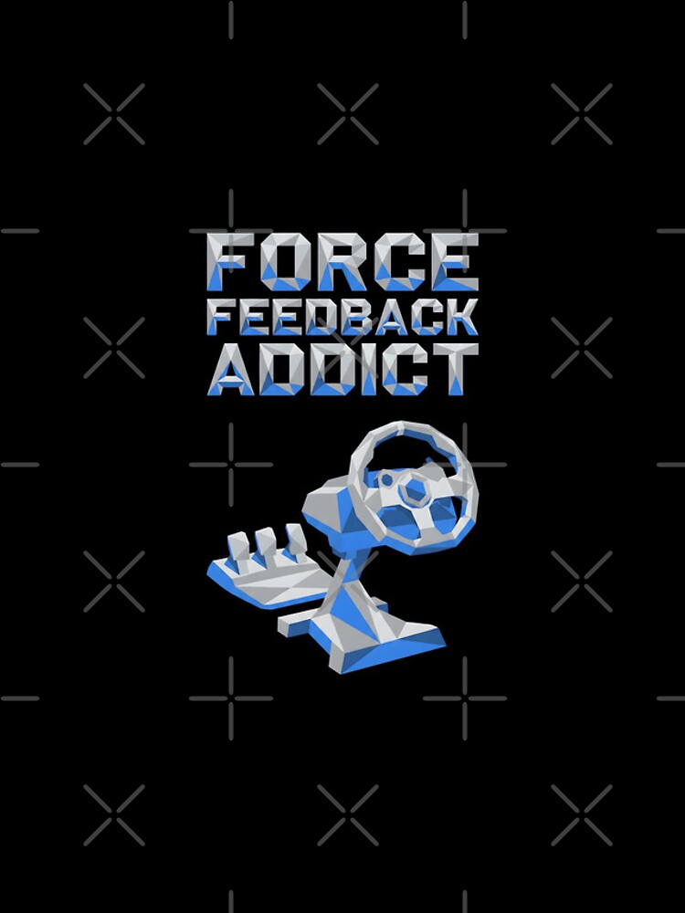 Thumbnail 4 of 4, iPhone Case, Force Feedback Addict Geometric Racing Wheel Design Sim Racing designed and sold by flevin.