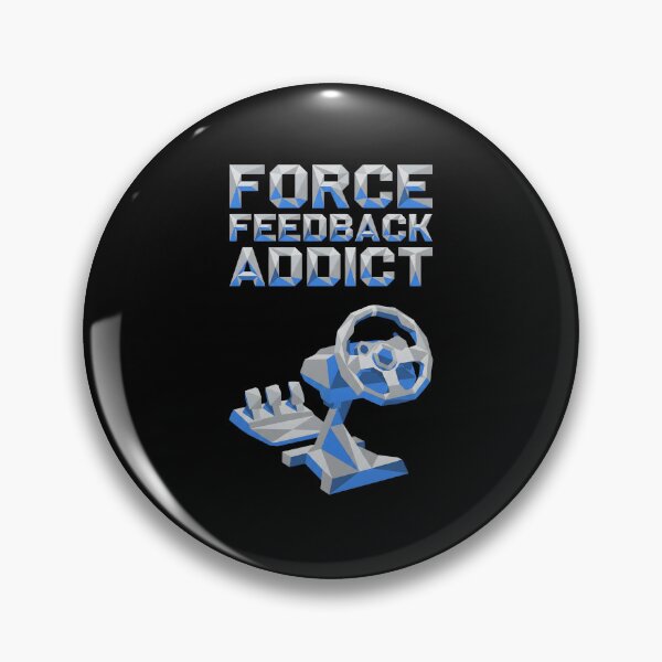 Item preview, Force Feedback Addict Geometric Racing Wheel Design Sim Racing designed and sold by Fenay Designs.