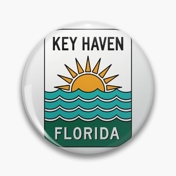 Item preview, Key Haven Florida - Beach Sign designed and sold by TheOldMittenIllustrated.