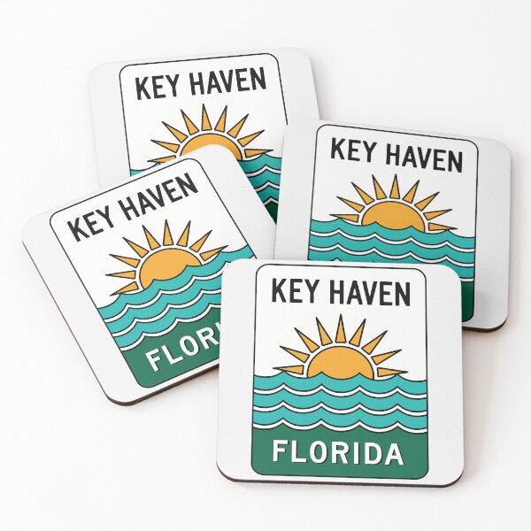 Item preview, Key Haven Florida - Beach Sign designed and sold by TheOldMittenIllustrated.