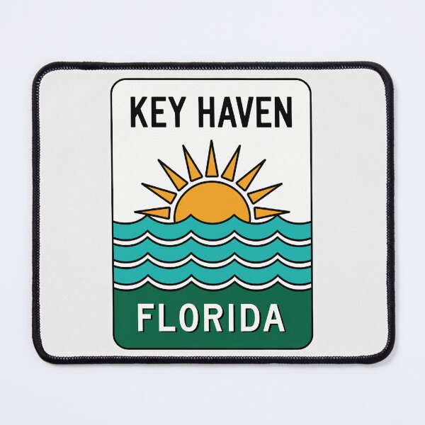 Item preview, Key Haven Florida - Beach Sign designed and sold by TheOldMittenIllustrated.