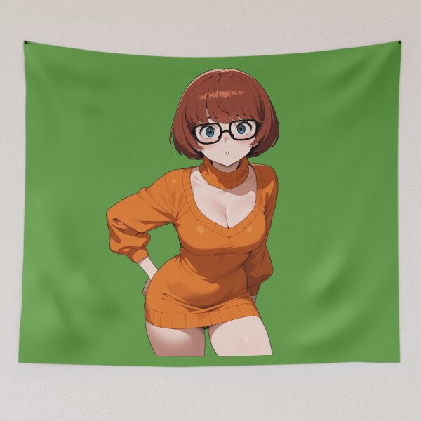 Item preview, Velma – Geek Illustration in Anime Style designed and sold by Planet Utoppia.