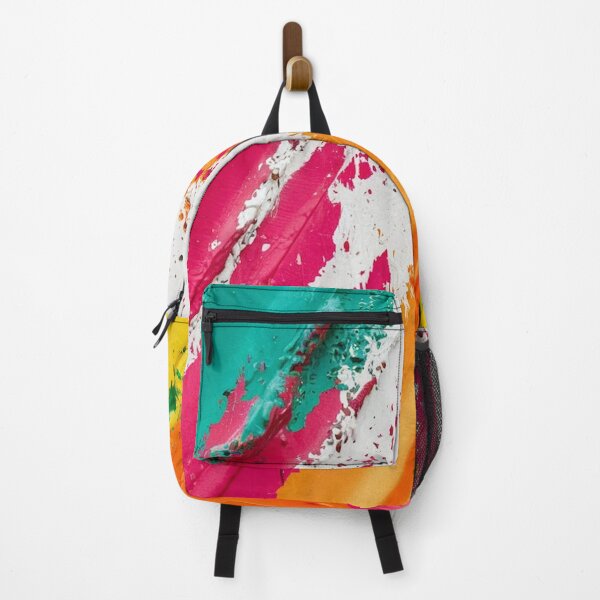 Item preview, Vibrant Rainbow Abstract Paint Stroke Art designed and sold by Ed & Harmony.