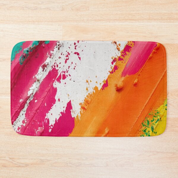 Item preview, Vibrant Rainbow Abstract Paint Stroke Art designed and sold by Ed & Harmony.