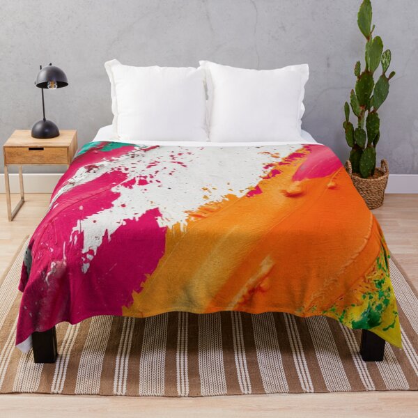 Item preview, Vibrant Rainbow Abstract Paint Stroke Art designed and sold by Ed & Harmony.