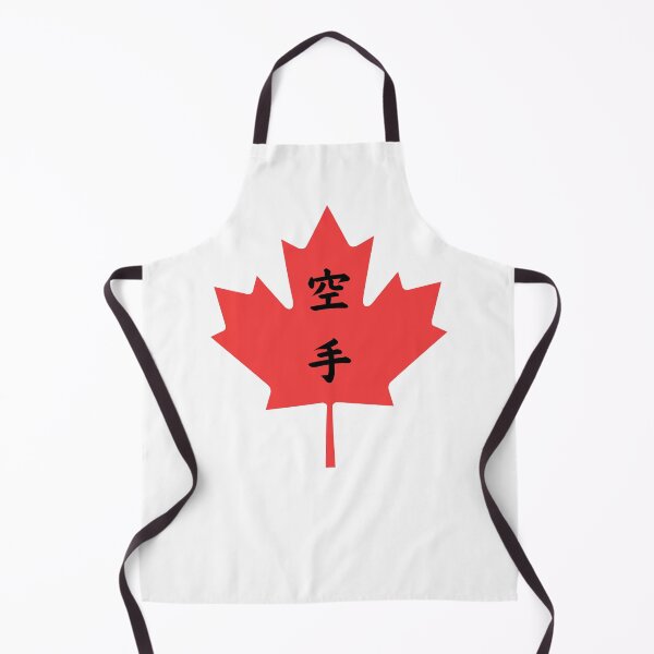 Item preview, Canada Karate Maple Leaf Kanji - Japanese Martial Arts - Maple Leaf & Kanji Design designed and sold by PowerKanjiFit.