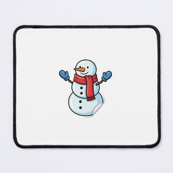 Item preview, Happy Snowman with Red Scarf designed and sold by KA-TO.