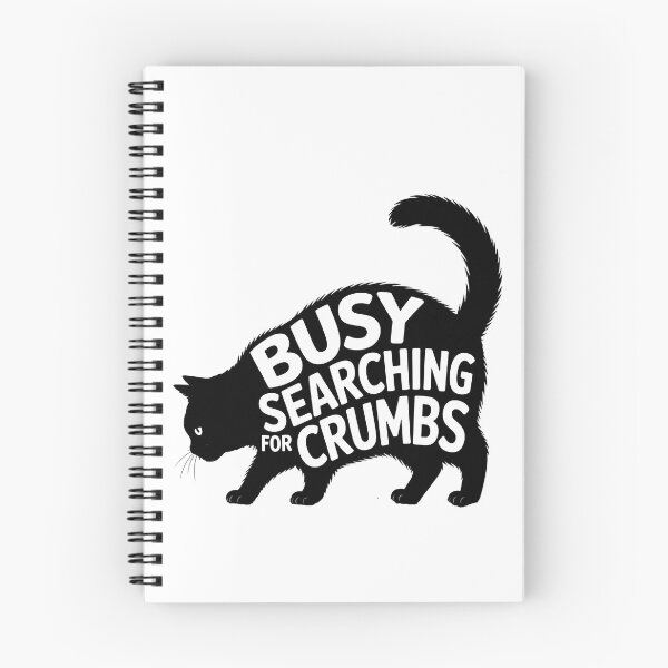 Item preview, Busy Searching for Crumbs Funny Fat Cat designed and sold by Tammy Winand Arts.