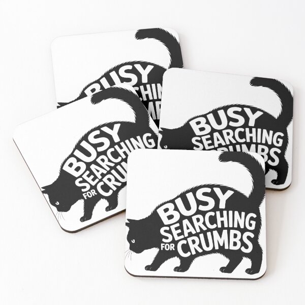 Item preview, Busy Searching for Crumbs Funny Fat Cat designed and sold by Tammy Winand Arts.