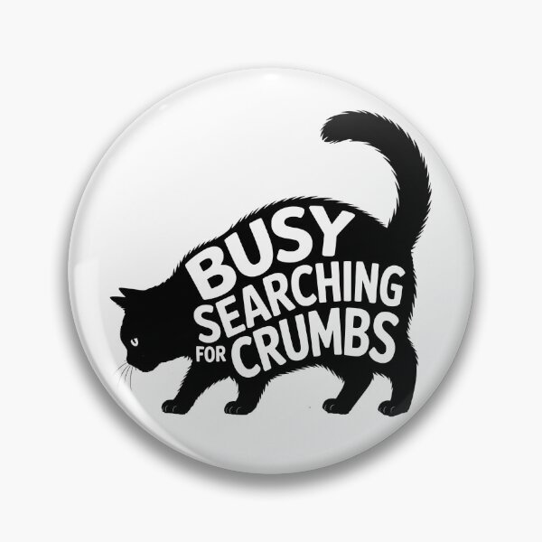 Item preview, Busy Searching for Crumbs Funny Fat Cat designed and sold by Tammy Winand Arts.