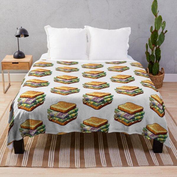 Item preview, Euro Money Sandwich – Funny Cash Stack Bread for Finance and Wealth Lovers designed and sold by digitalbitcraft.