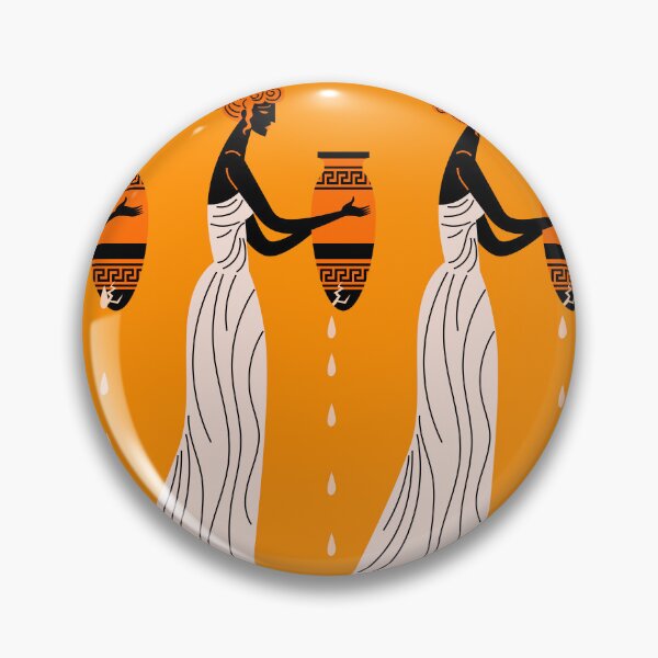 Item preview, The Danaides carrying leaking jars as eternal punishment in Greek mythology designed and sold by matintheworld ( delcarmat ).