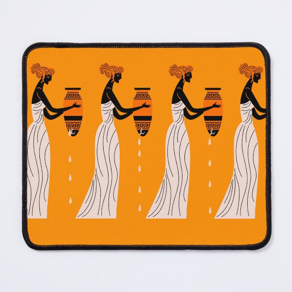 Item preview, The Danaides carrying leaking jars as eternal punishment in Greek mythology designed and sold by matintheworld ( delcarmat ).