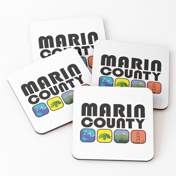 Item preview, Marin County 4 Scenes designed and sold by fairviewdesign.