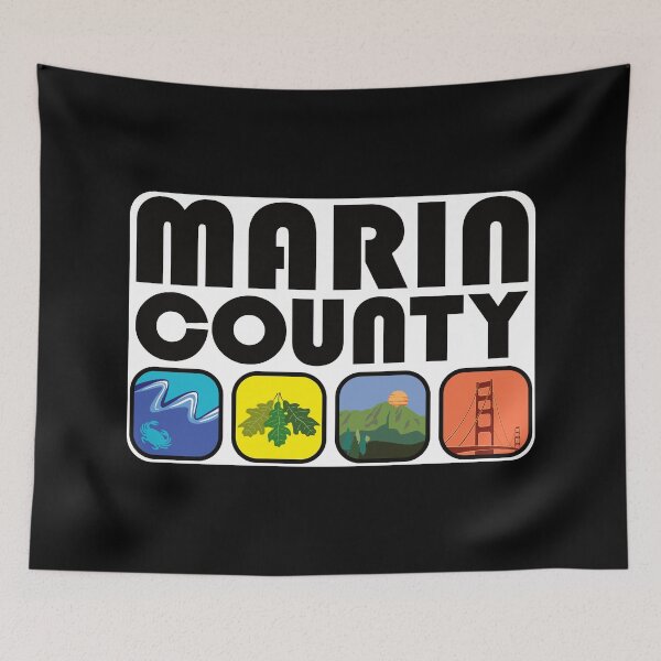 Item preview, Marin County 4 Scenes designed and sold by fairviewdesign.