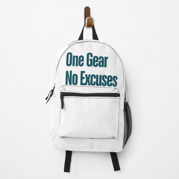 Item preview, One Gear No Excuses designed and sold by AchromaticM.