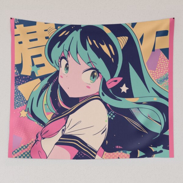 Item preview, Lum Space Girlfriend Babe  designed and sold by AnimeArsenalPrints.