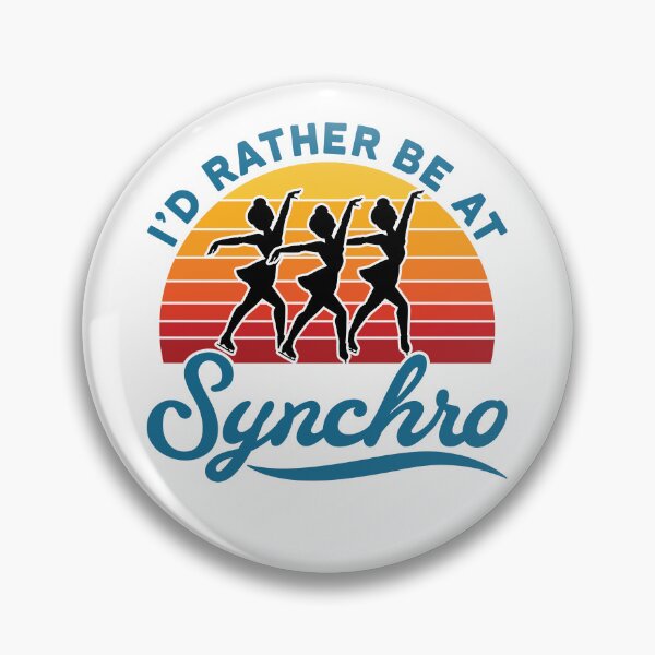 Item preview, I'd Rather Be at Synchro Synchronized Skating designed and sold by jaygo.