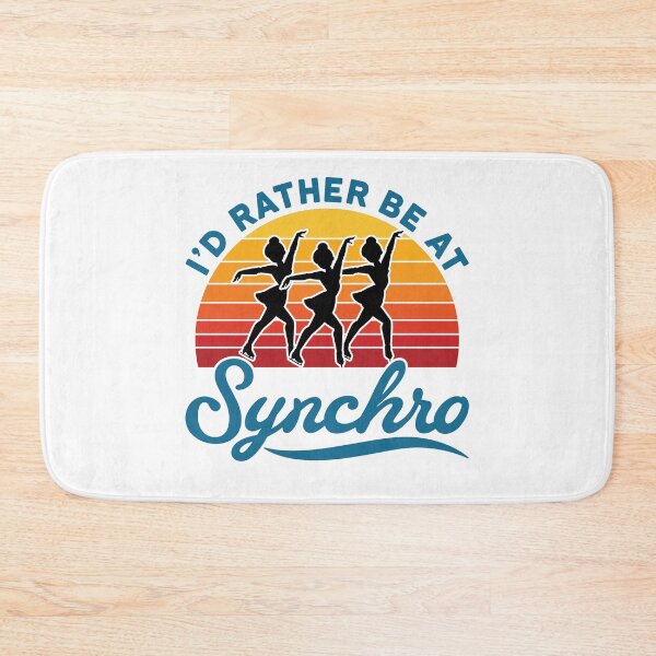 Item preview, I'd Rather Be at Synchro Synchronized Skating designed and sold by jaygo.