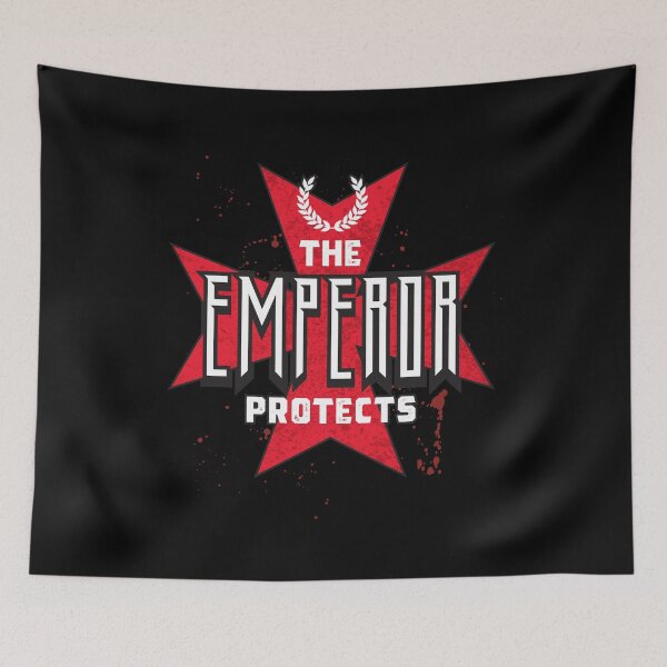Item preview, THE EMPEROR PROTECTS designed and sold by ArtsArtyArt.